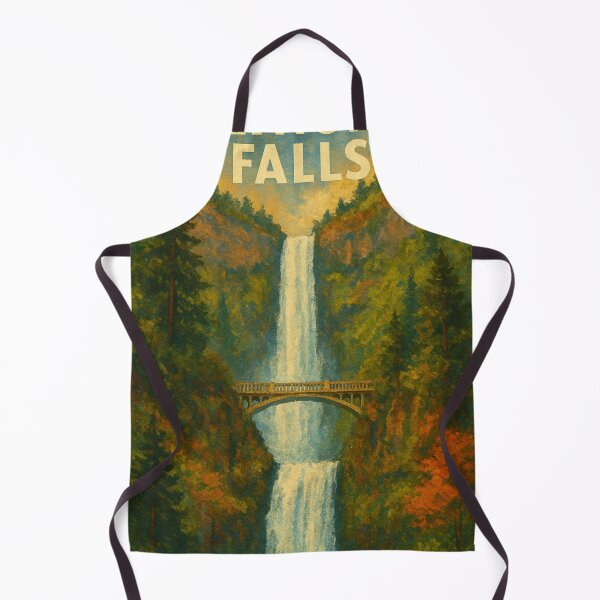 Item preview, Multnomah Falls Oregon Columbia River Gorge Scenic Waterfall Autumn Landscape USA designed and sold by Aryabek.