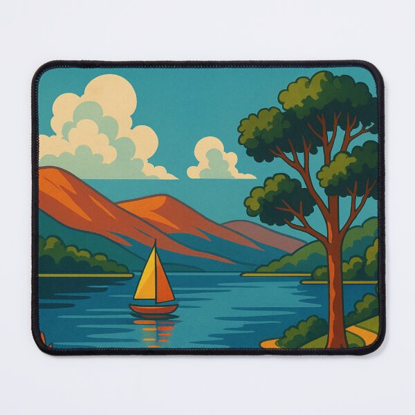 Item preview, Bala Lake Gwynedd Snowdonia Wales Llyn Tegid Scenic Sailing and Mountain Views designed and sold by Aryabek.