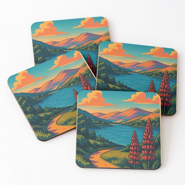 Item preview, Bala Lake Llyn Tegid Wales Snowdonia National Park Scenic Mountain Landscape UK designed and sold by Aryabek.