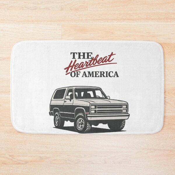 Item preview, 1988 K5 Blazer "Heartbeat of America" | Vintage Chevy SUV Retro Art designed and sold by TheArtOfCar.