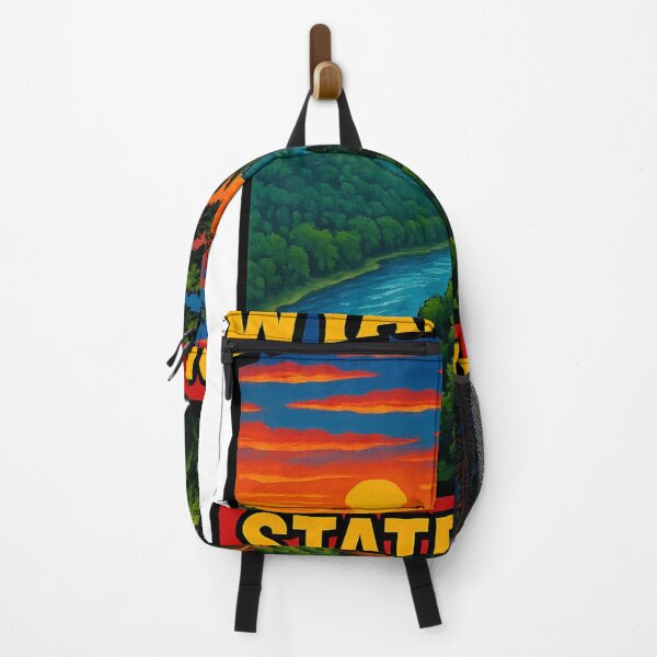 Item preview, Wyalusing State Park Wisconsin Sunset Overlook Mississippi River Confluence USA designed and sold by Aryabek.