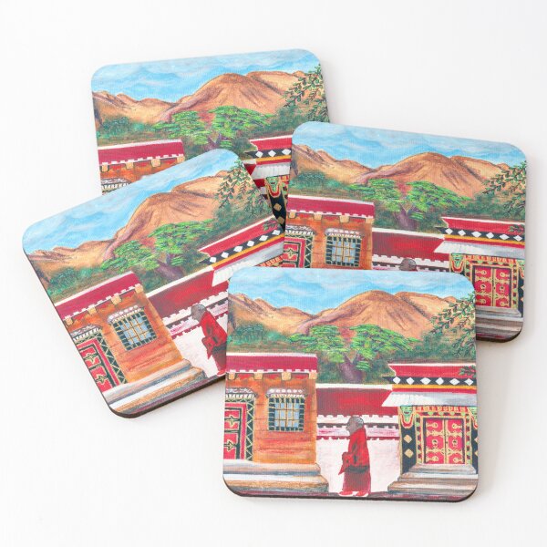 Item preview, The Tibetan Monk designed and sold by treedelavie.