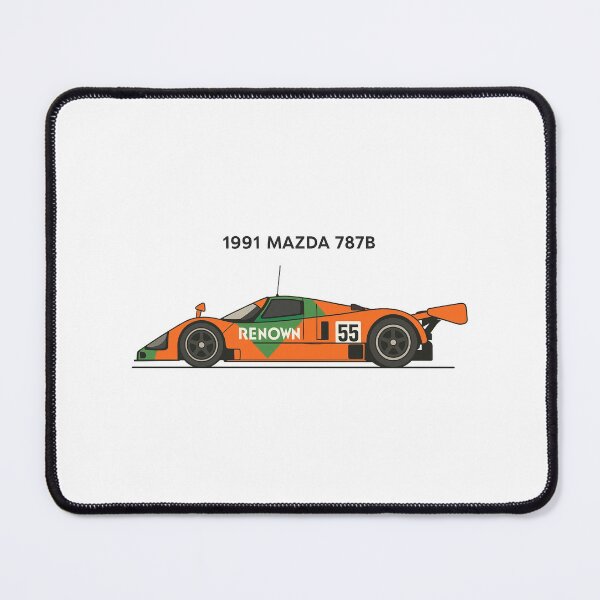 Item preview, 1991 Mazda 787B Le Mans Winner | Legendary Rotary Race Car Art designed and sold by TheArtOfCar.