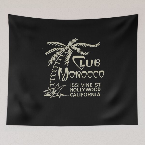 Item preview, Vintage Club Morroco - Hollywood, California designed and sold by QuayTradingCo.