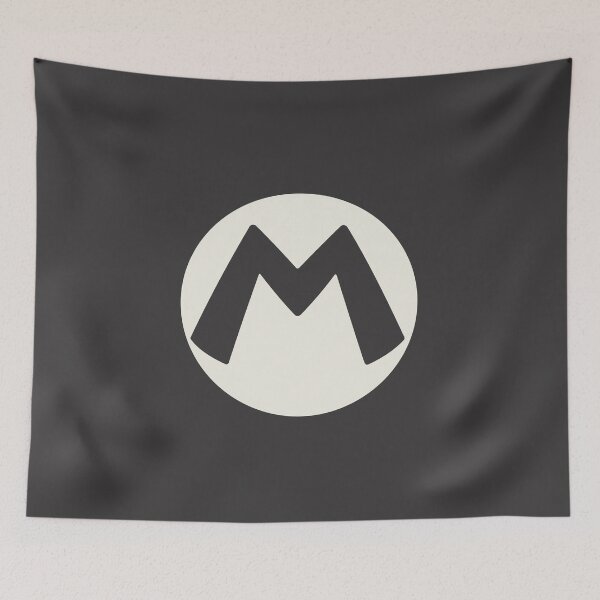 Item preview, letter m black designed and sold by ZiphGames.