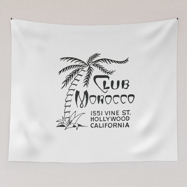 Item preview, Vintage Club Morroco - Hollywood, California designed and sold by QuayTradingCo.