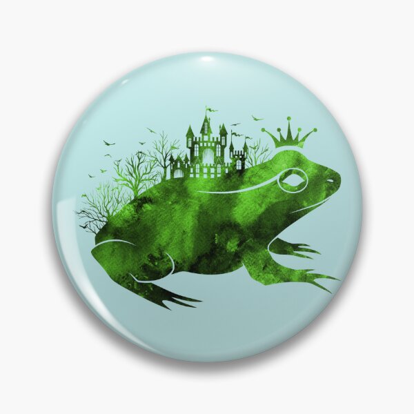 Item preview, Fairy Tale Frog Prince Green designed and sold by Pixelchicken.
