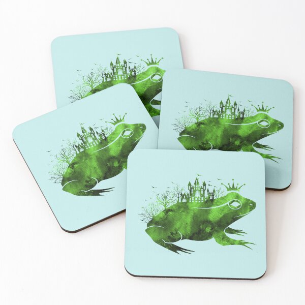 Item preview, Fairy Tale Frog Prince Green designed and sold by Pixelchicken.