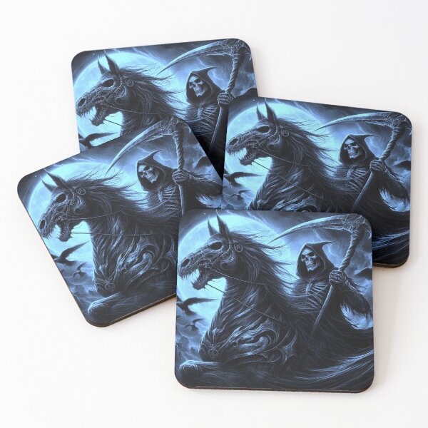 Item preview, Dark Goth Reaper Art designed and sold by TheDarkWardrobe.
