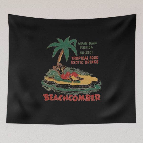 Item preview, Vintage Beachcomber - Miami Beach, Florida designed and sold by QuayTradingCo.