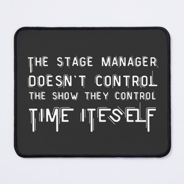 Item preview, STAGE MANAGER Alternate - Funny Theater Tech Sticker – Stage Crew Life Humor – Tech Week Chaos  designed and sold by DoodlesByPeter.