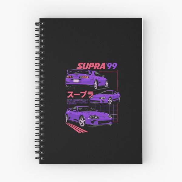 Item preview, Purple Supra MK4 1999 | Retro JDM Car Art with Japanese Aesthetic designed and sold by TheArtOfCar.