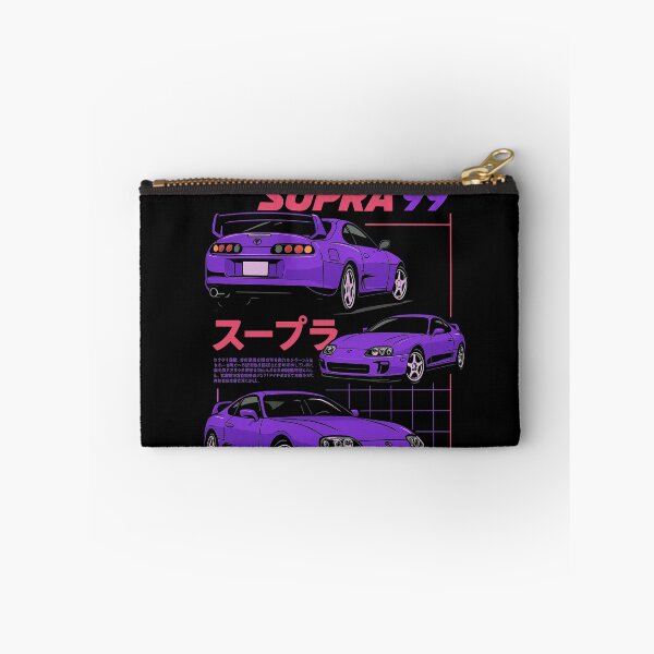 Item preview, Purple Supra MK4 1999 | Retro JDM Car Art with Japanese Aesthetic designed and sold by TheArtOfCar.