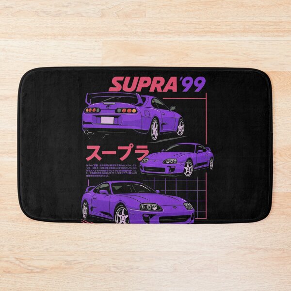 Item preview, Purple Supra MK4 1999 | Retro JDM Car Art with Japanese Aesthetic designed and sold by TheArtOfCar.