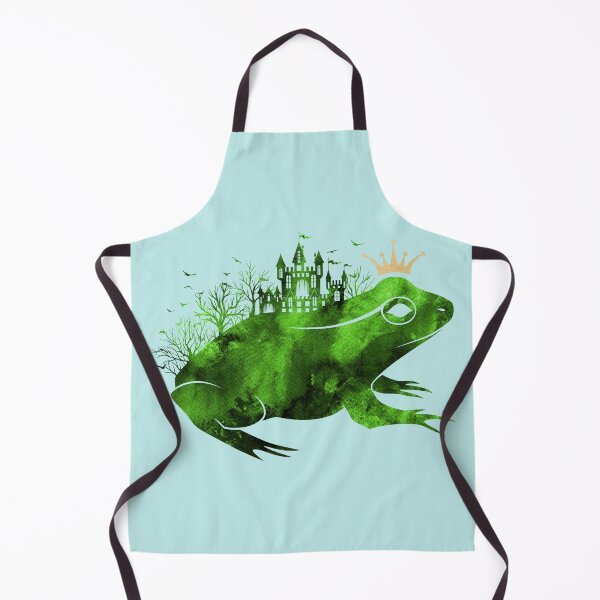 Item preview, Fairy Tale Frog Prince Green with Gold Crown designed and sold by Pixelchicken.