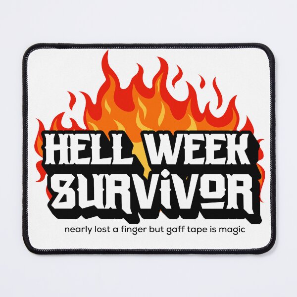 Item preview, HELL WEEK Theater Tech Sticker – Stage Crew Life Humor – Tech Week Chaos – Theater Gifts for Techies and Drama Nerds designed and sold by DoodlesByPeter.