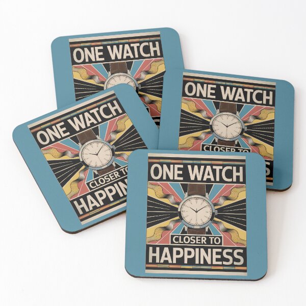 Item preview, Happiness Is Always One Watch Away designed and sold by WatchesAndMore.
