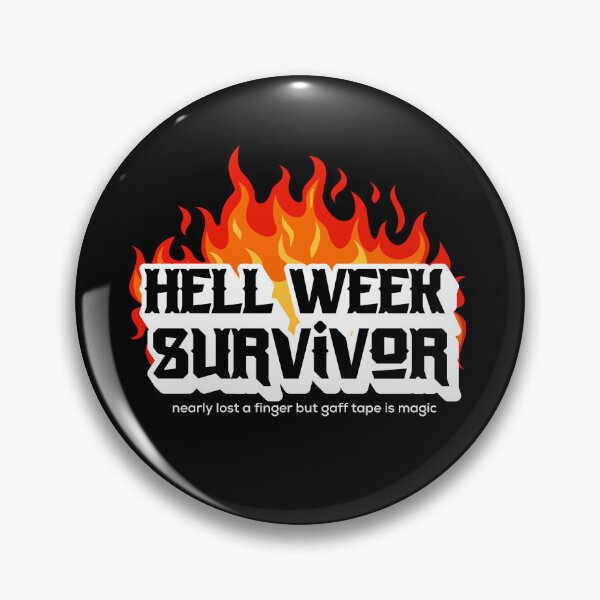 Item preview, HELL WEEK Alternate - Funny Theater Tech Sticker – Stage Crew Life Humor – Tech Week Chaos  designed and sold by DoodlesByPeter.