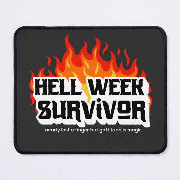 Item preview, HELL WEEK Alternate - Funny Theater Tech Sticker – Stage Crew Life Humor – Tech Week Chaos  designed and sold by DoodlesByPeter.