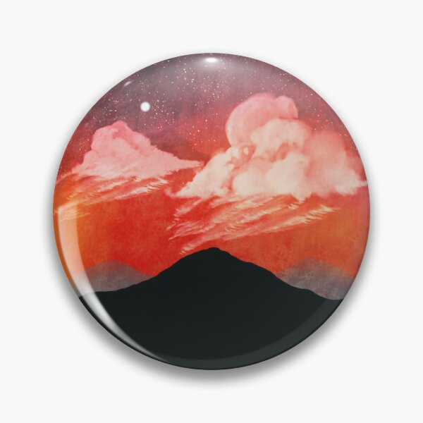 Item preview, Starlit Summit Red designed and sold by Cosmic Vox Design.