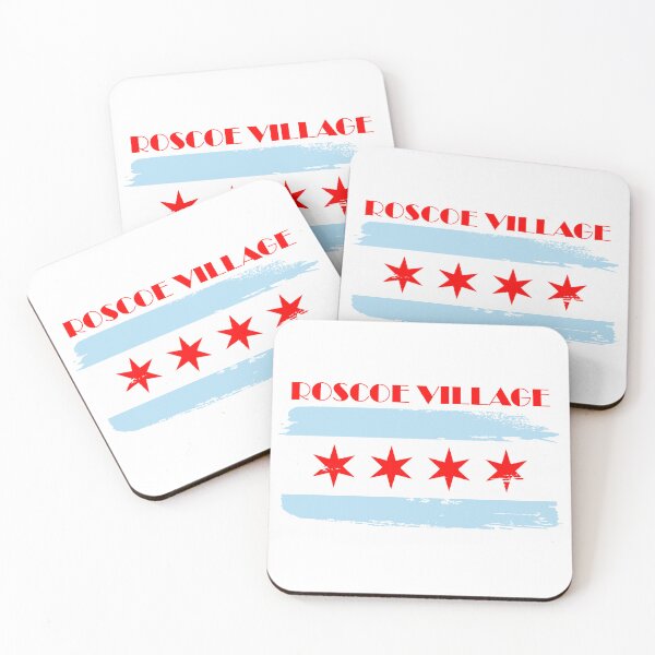 Item preview, Roscoe Village Chicago, Illinois designed and sold by ChicagoTees.