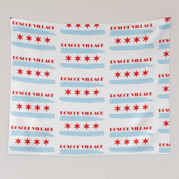 Item preview, Roscoe Village Chicago, Illinois designed and sold by ChicagoTees.