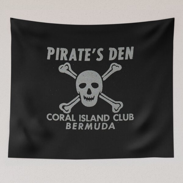 Item preview, Vintage Pirates Den - Coral Island Club - Bermuda designed and sold by QuayTradingCo.