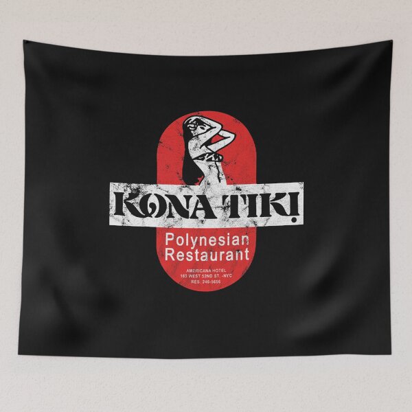 Item preview, Kona Tiki - New York, New York designed and sold by QuayTradingCo.
