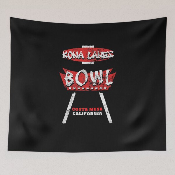 Item preview, Vintage Kona Lanes - Costa Mesa, California designed and sold by QuayTradingCo.