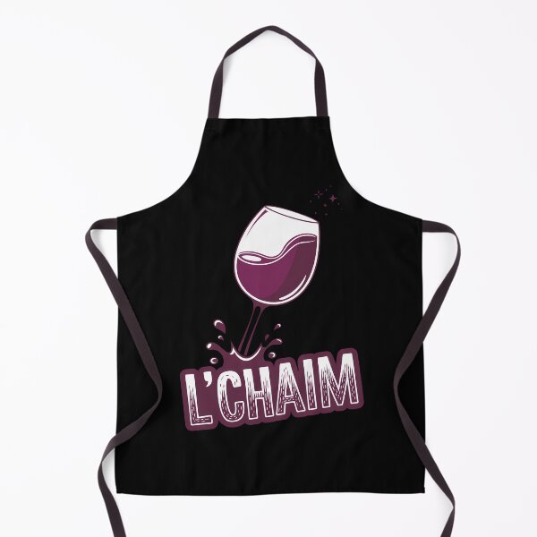 Item preview, Purim & Passover L'CHAIM glass for Jewish Chag designed and sold by brynatshop.