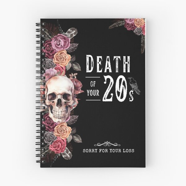 Item preview, RIP 20s, Dark humor 30th Birthday Greeting designed and sold by Whistle-and-Co.