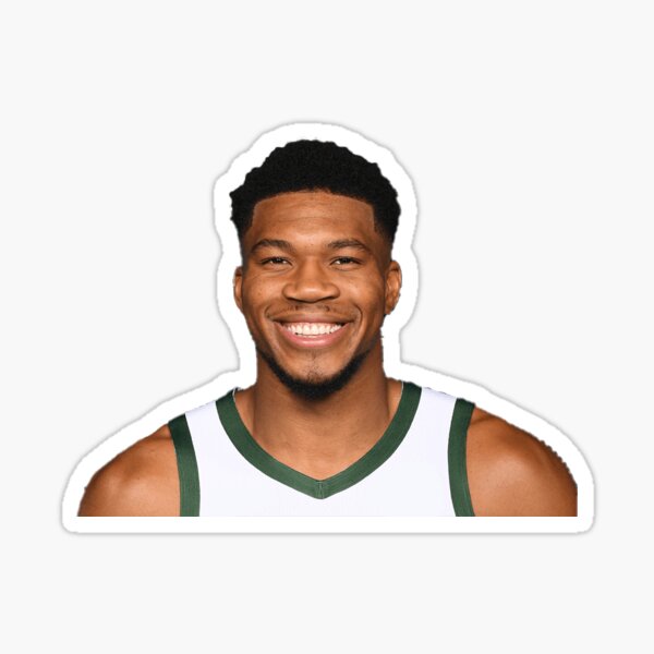 Item preview, Giannis Antetokounmpo Smile | Bucks Superstar Sticker designed and sold by SpxrkyDesigns.