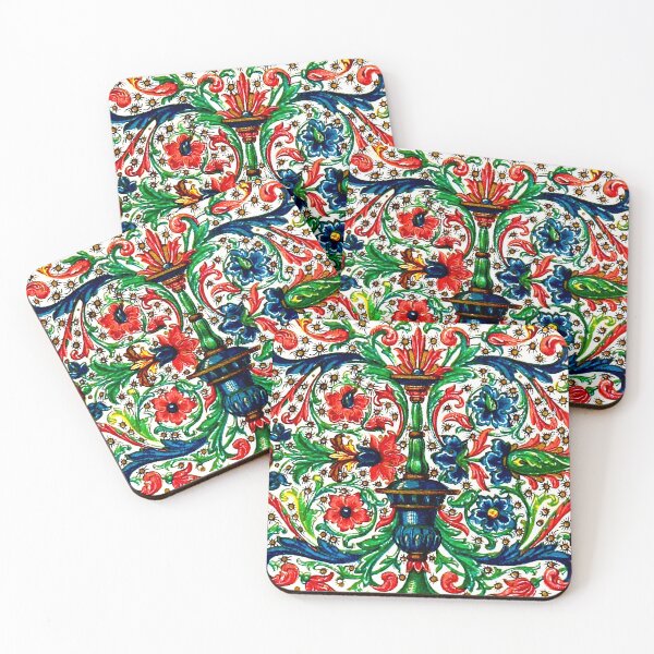 Item preview, Jeweled Medieval Manuscript Flowers designed and sold by Pixelchicken.