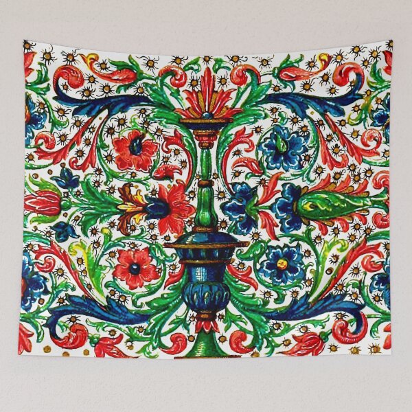 Item preview, Jeweled Medieval Manuscript Flowers designed and sold by Pixelchicken.