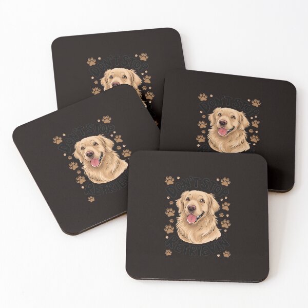 Item preview, Don't Stop Retrieving - Funny Golden Retriever designed and sold by MAKOPOKOShop.