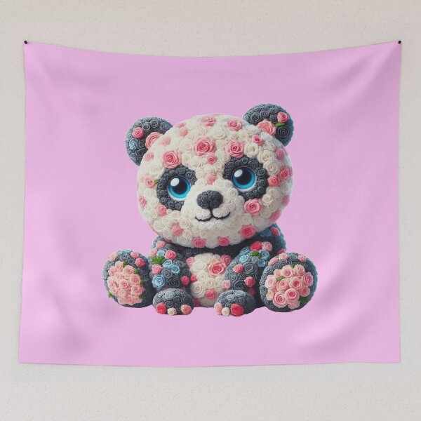 Item preview, Flower Panda 9 designed and sold by PANDALOVEART.
