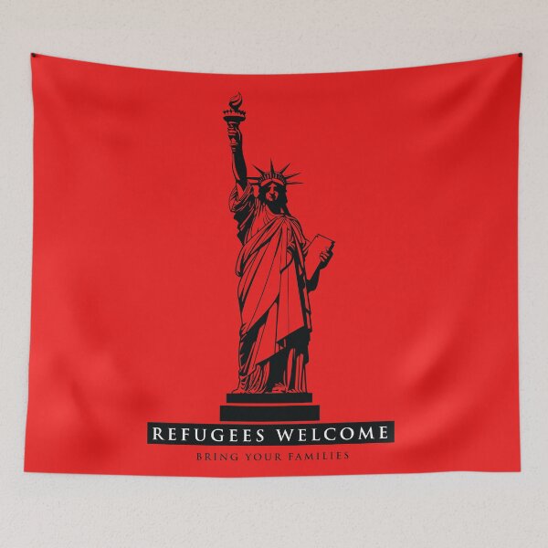 Item preview, Refugees Welcome designed and sold by abbazabba.