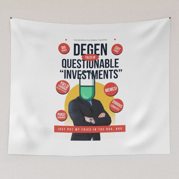 Item preview, Degen Tales: Questionable Investments designed and sold by KatelynMitalski.