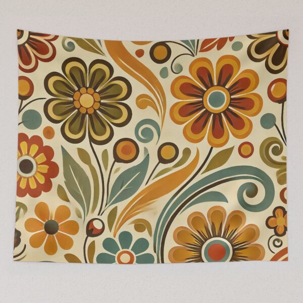 Item preview, Retro Floral Design designed and sold by JCo. Studios.