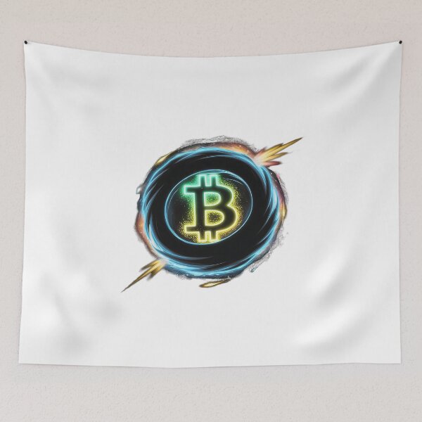 Item preview, Bitcoin Digital Gold Minimalist Crypto Art designed and sold by RadDeck.