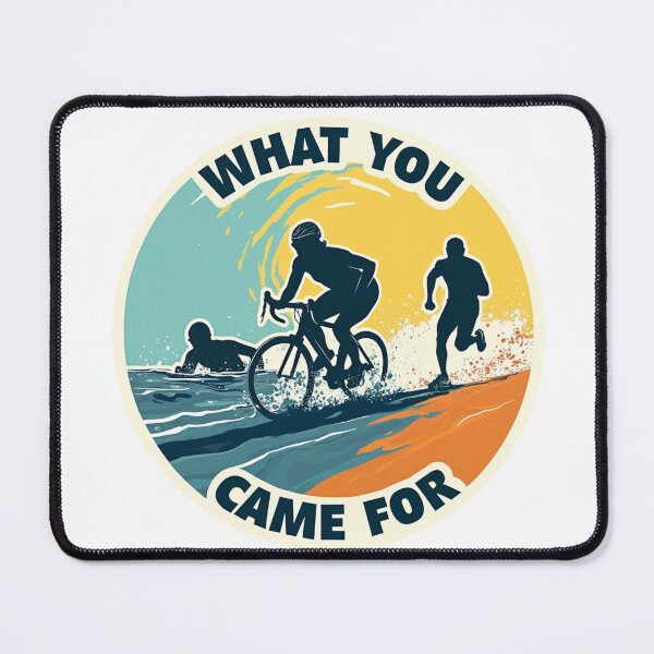 Item preview, WHAT YOU CAME FOR – Triathlon Motivation Design designed and sold by Triathlongram.