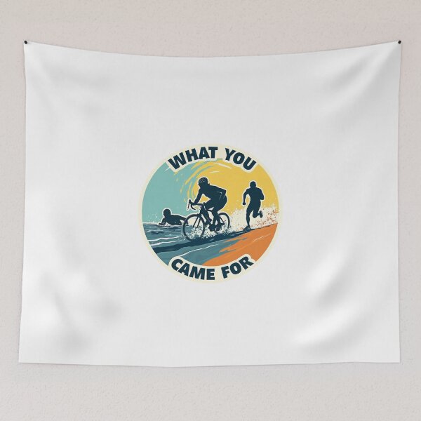 Item preview, WHAT YOU CAME FOR – Triathlon Motivation Design designed and sold by Triathlongram.