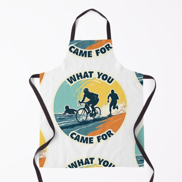 Item preview, WHAT YOU CAME FOR – Triathlon Motivation Design designed and sold by Triathlongram.