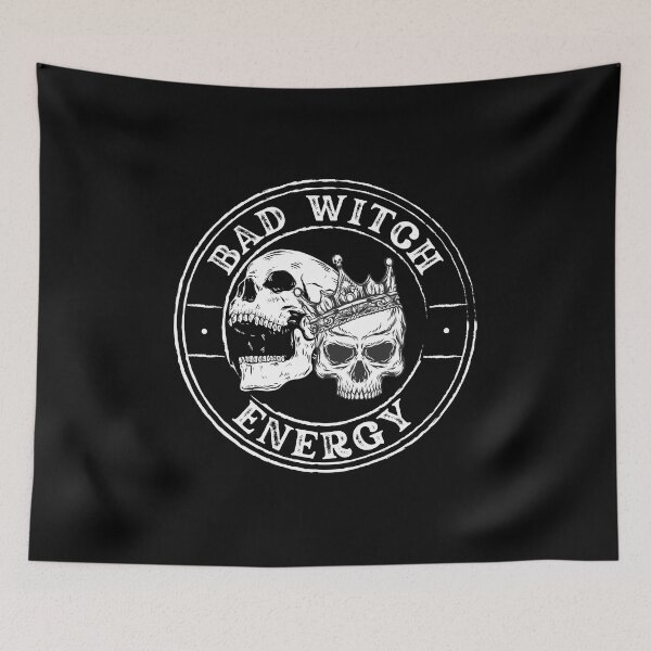 Item preview, Bad Witch Energy skeletons designed and sold by Whistle-and-Co.