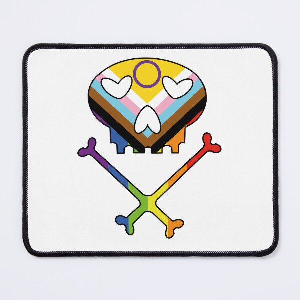 Item preview, Pride Pirate Flag - Inclusive Progress designed and sold by cjo582.
