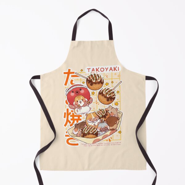 Item preview, Cute Takoyaki with Hamster designed and sold by NasDoodleArt.