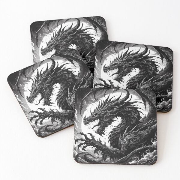 Item preview, Dark Goth Dragon designed and sold by TheDarkWardrobe.