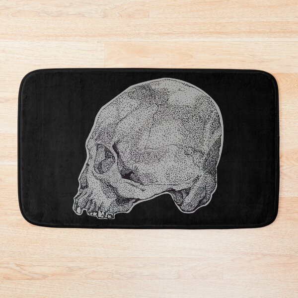 Item preview, Skull Pointillism designed and sold by Honey Crystal Fashion and Homegoods .