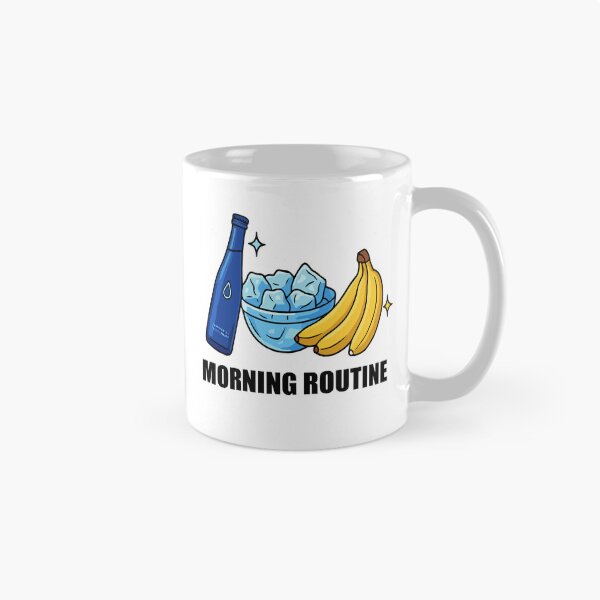 Artikelvorschau, Morgenroutine Lustiges Gym Bro Meme entworfen und verkauft von Artifyo.