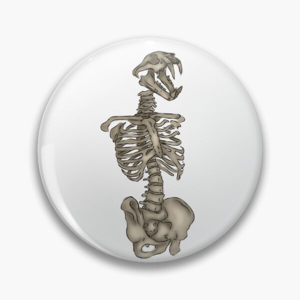 Item preview, Cat/human skelton designed and sold by Allthatfluff.